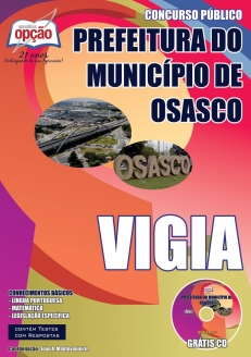 Prefeitura do Município de Osasco-VIGIA-GUARDA CIVIL MUNICIPAL-AGENTE DE DEFESA CIVIL